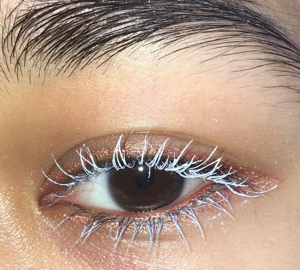 カラーマスカラ/crayontouch-me/マスカラ下地を使ったクチコミ（2枚目）