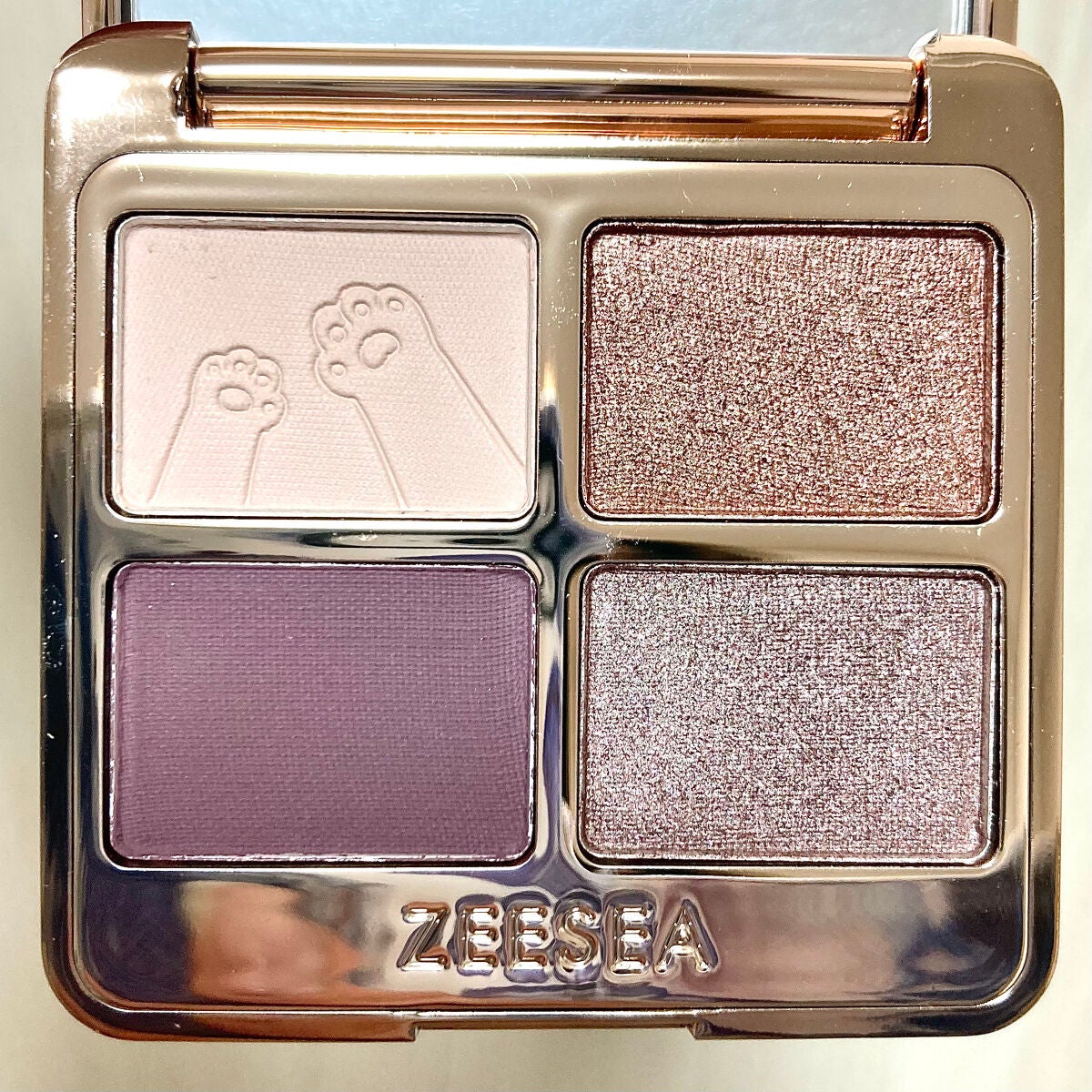 アニマルアイシャドウ(4シェード)/ZEESEA/アイシャドウパレットを使ったクチコミ(2枚目)