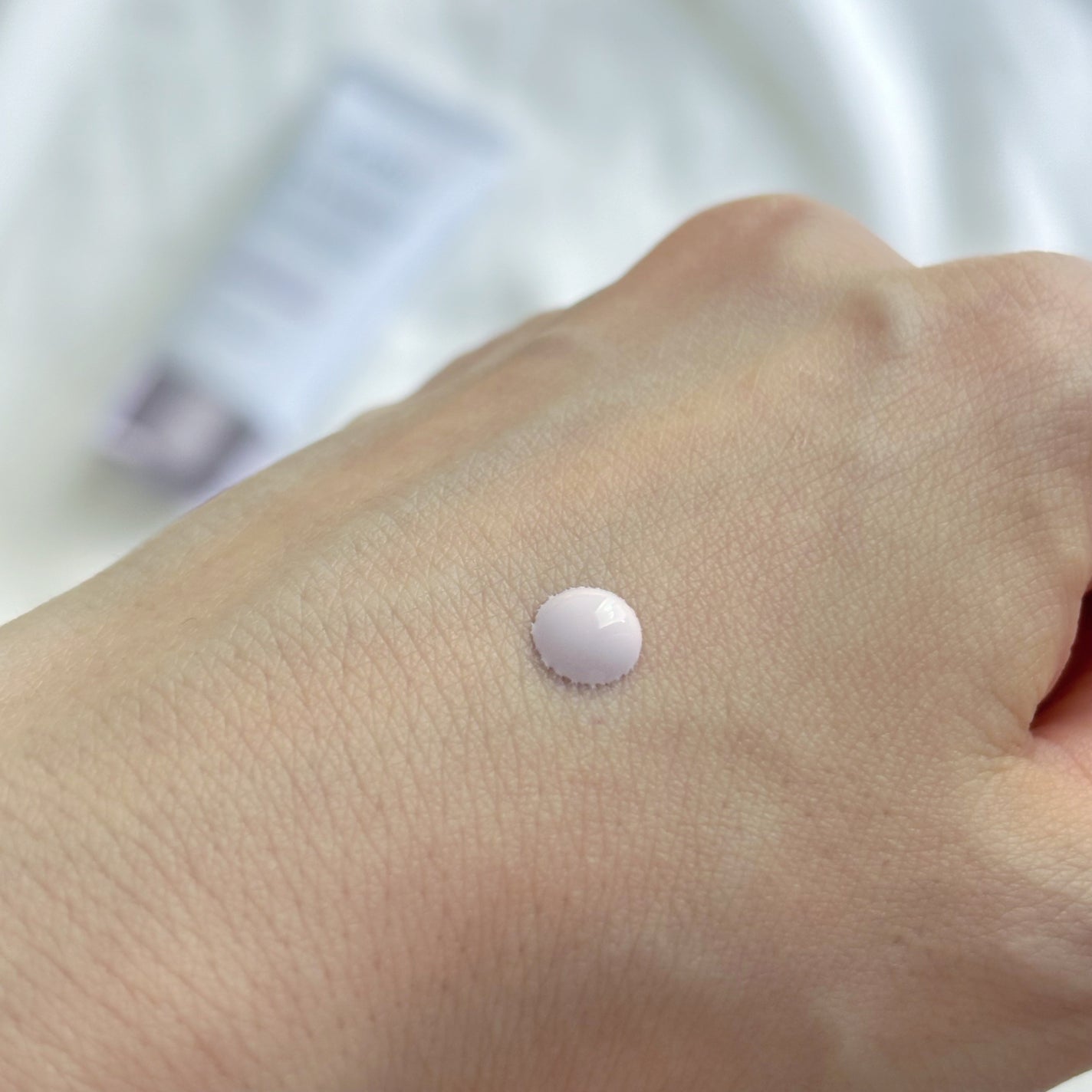 ダルバ ウォータフル トーンアップ サンクリーム(パープル)/ダルバ/日焼け止めクリームを使ったクチコミ(4枚目)