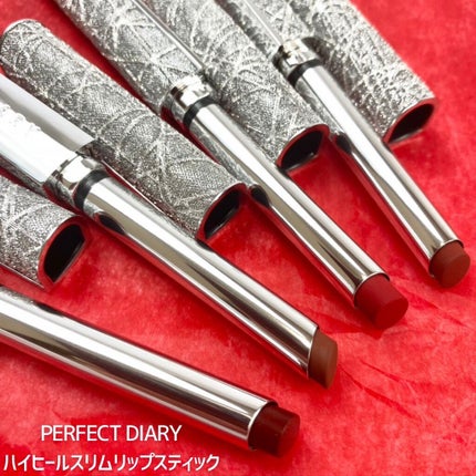 ルージュ インテンス ベルベット スリムリップ/PERFECT DIARY/口紅を使ったクチコミ(6枚目)