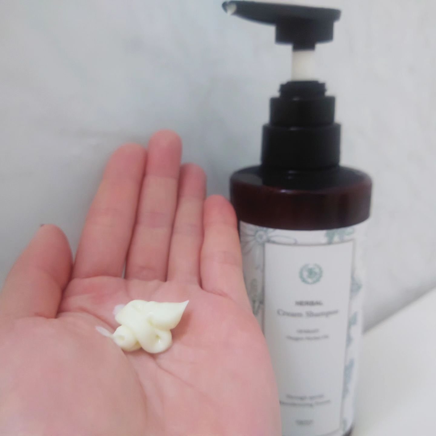 ハーバル クリームシャンプー/O2 KRAFT HERBAL/市販シャンプーを使ったクチコミ（2枚目）