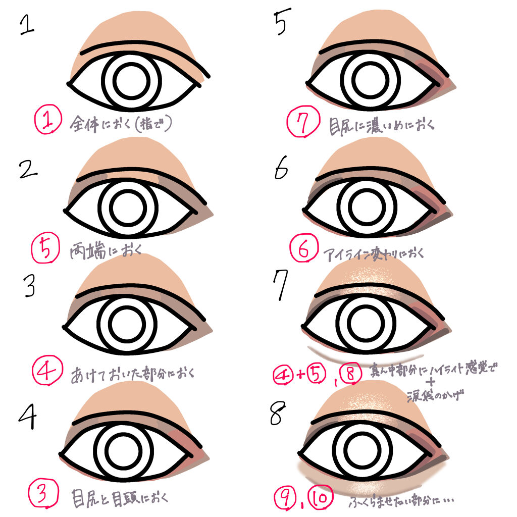 パーフェクトマルチアイズ/キャンメイク/アイシャドウパレットを使ったクチコミ（3枚目）