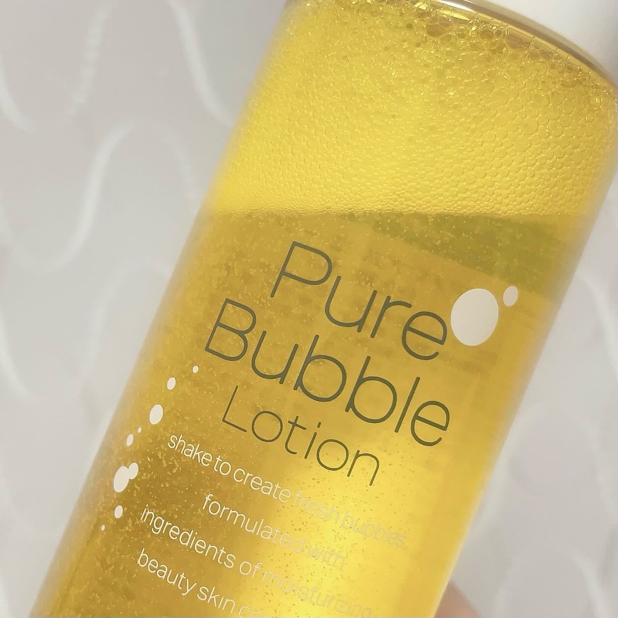 ピュアバブルローション/Cure/化粧水を使ったクチコミ(2枚目)