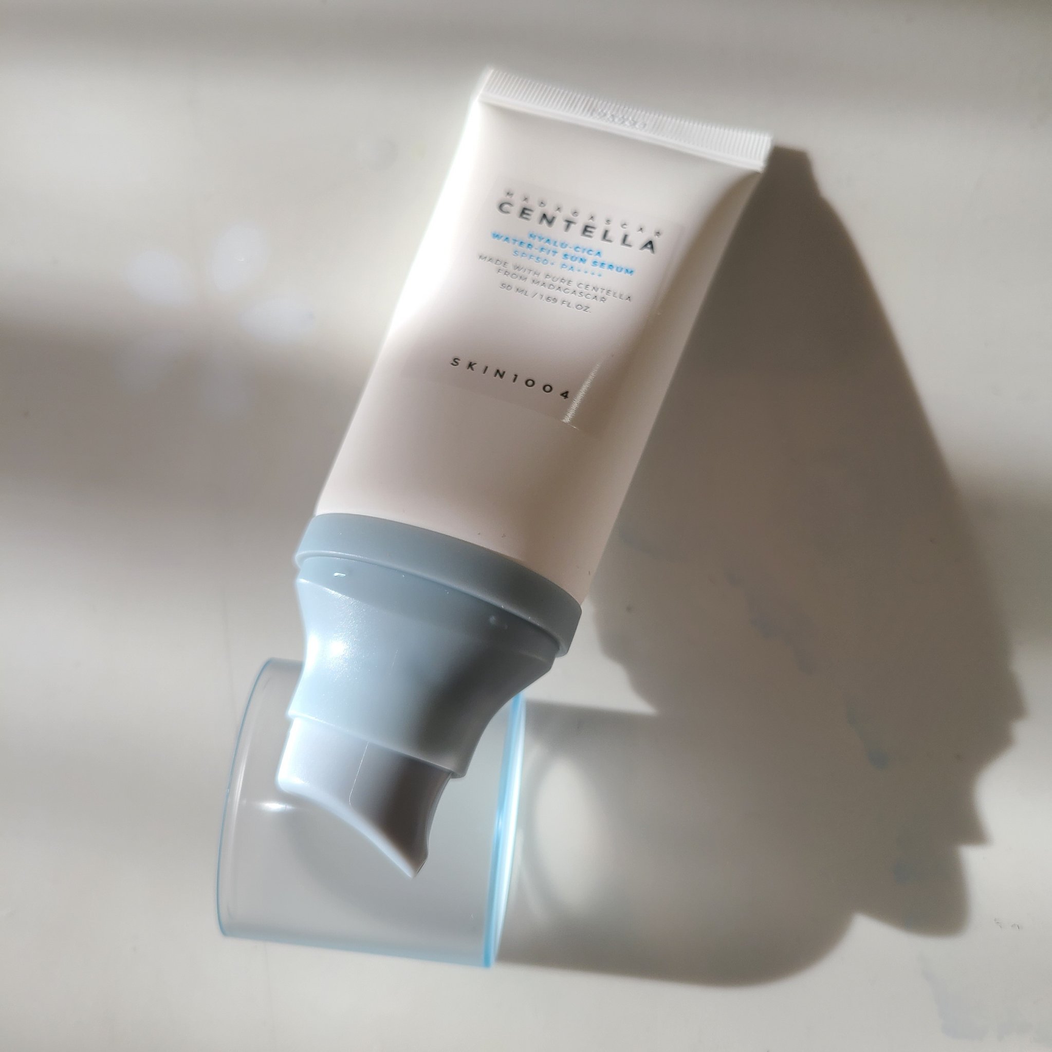 ヒアルーシカ ウォーターフィット サンセラム/SKIN1004/日焼け止めローションを使ったクチコミ（3枚目）