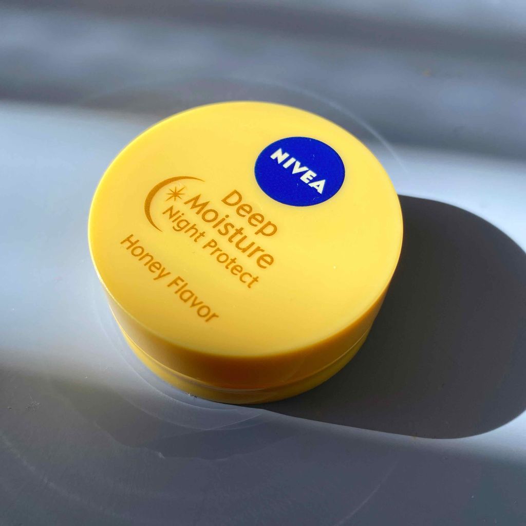 ディープモイスチャーナイトプロテクト はちみつの香り/ニベア/リップマスクを使ったクチコミ（1枚目）