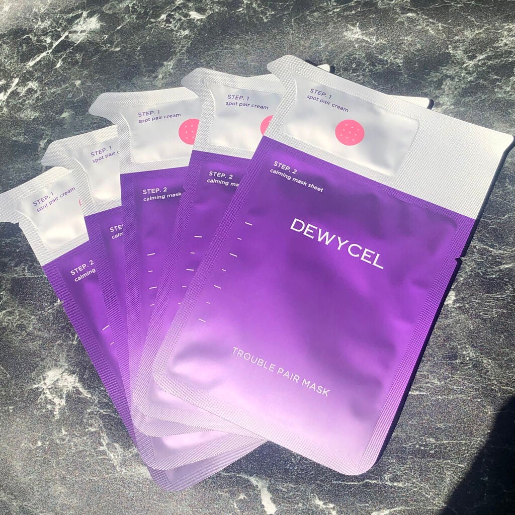 トラブルペアーマスク/DEWYCEL/シートマスク・パックを使ったクチコミ(7枚目)