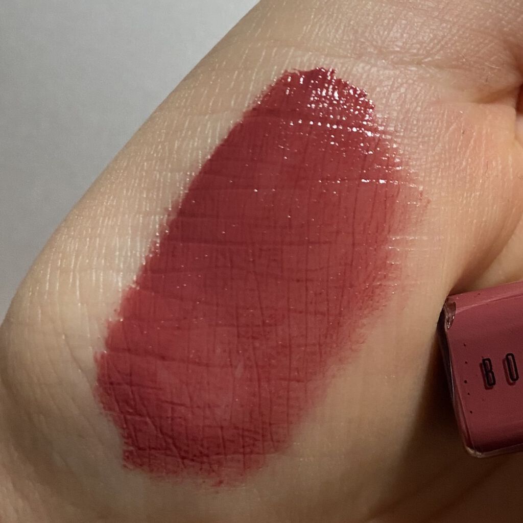 クラッシュド リキッド リップ/BOBBI BROWN/口紅を使ったクチコミ（3枚目）