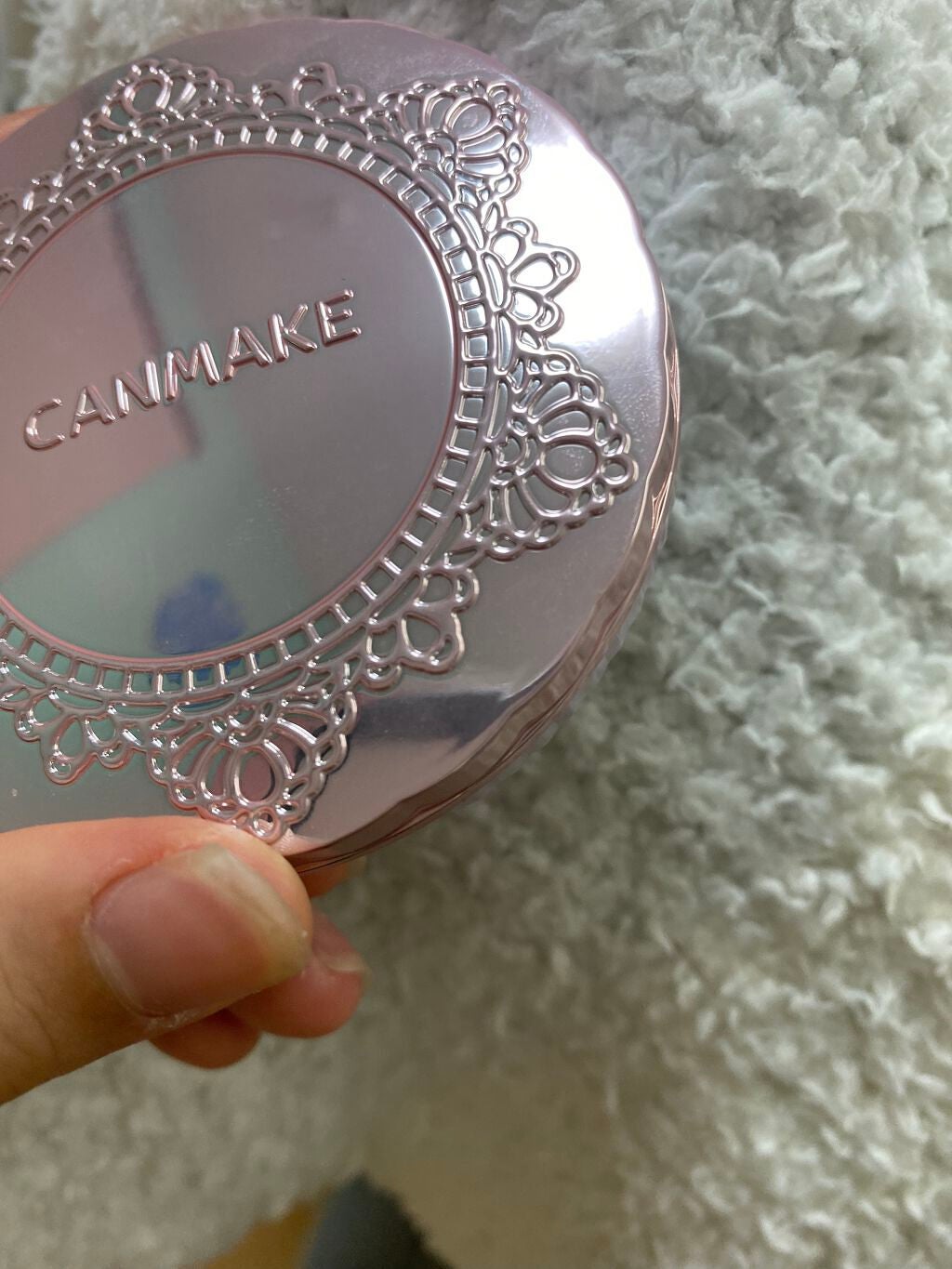 トランスペアレントフィニッシュパウダー/キャンメイク/プレストパウダーを使ったクチコミ(1枚目)