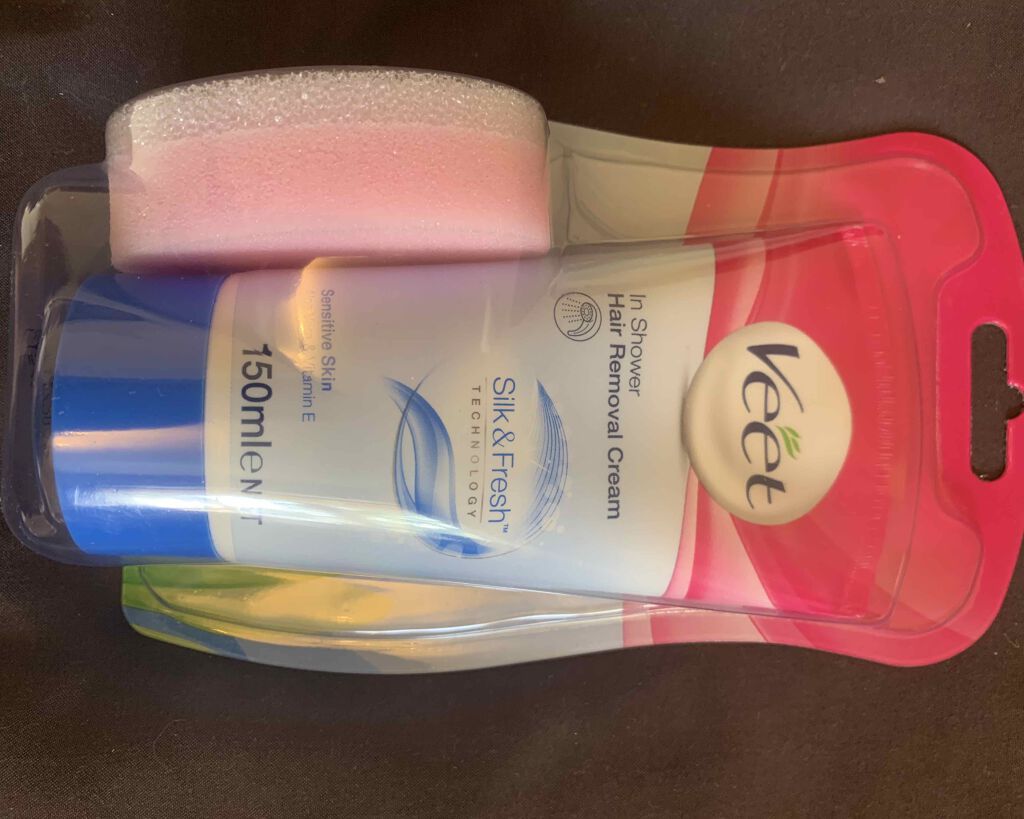 バスタイム除毛クリーム 敏感肌用/Veet/除毛クリームを使ったクチコミ(1枚目)