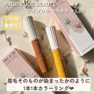 アイブロウ マスカラ/PAUL & JOE BEAUTE/眉マスカラを使ったクチコミ（2枚目）