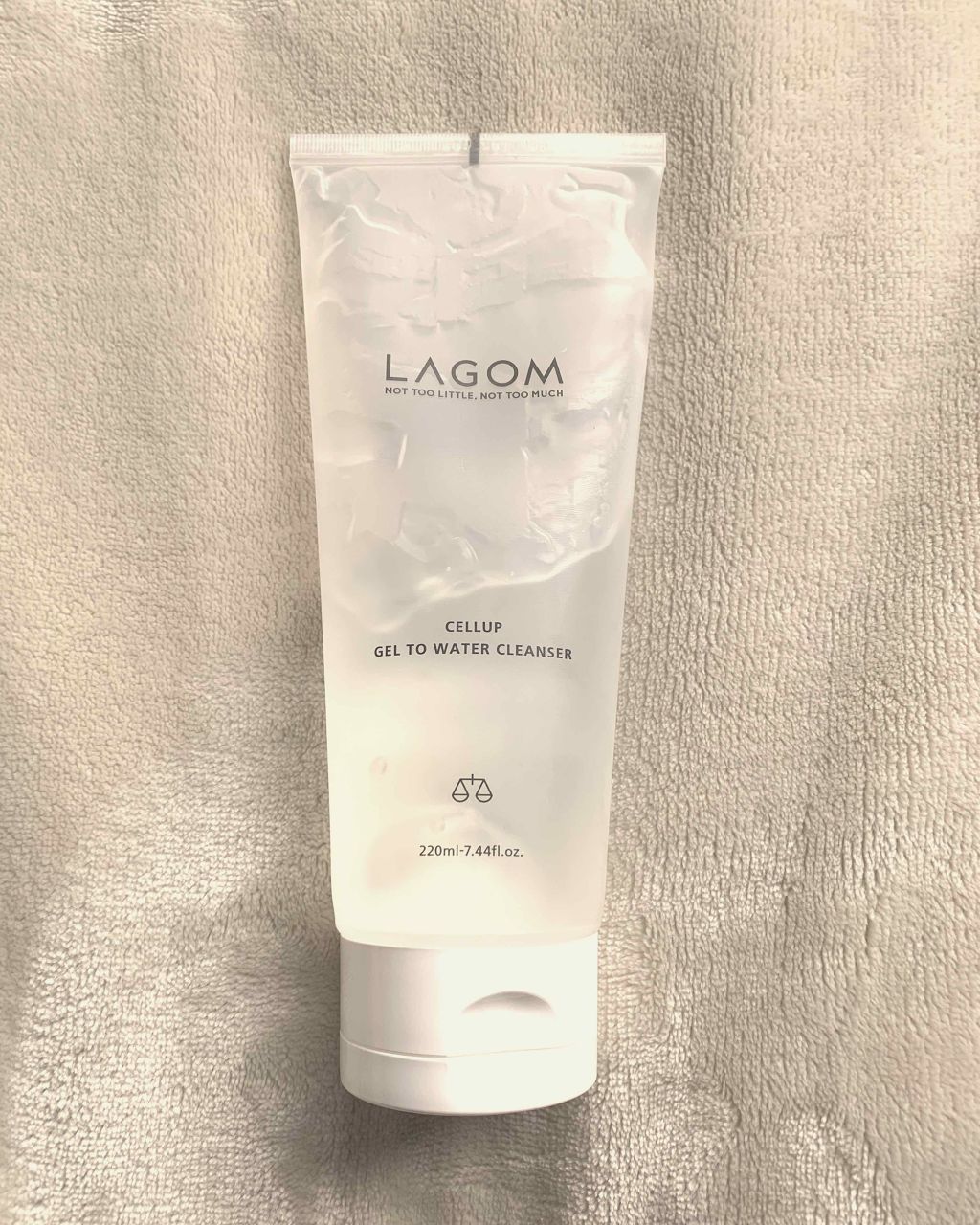 ラゴム ジェルトゥウォーター クレンザー(朝用洗顔)/LAGOM /その他洗顔料を使ったクチコミ(1枚目)