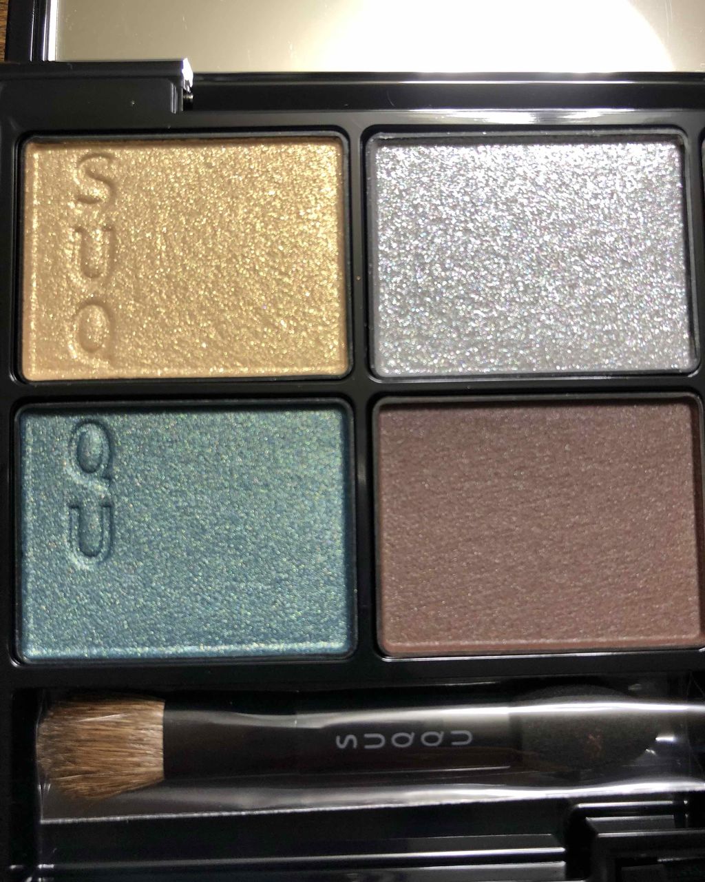 2018 クリスマス アイシャドウ コンパクト/SUQQU/アイシャドウパレットを使ったクチコミ（2枚目）