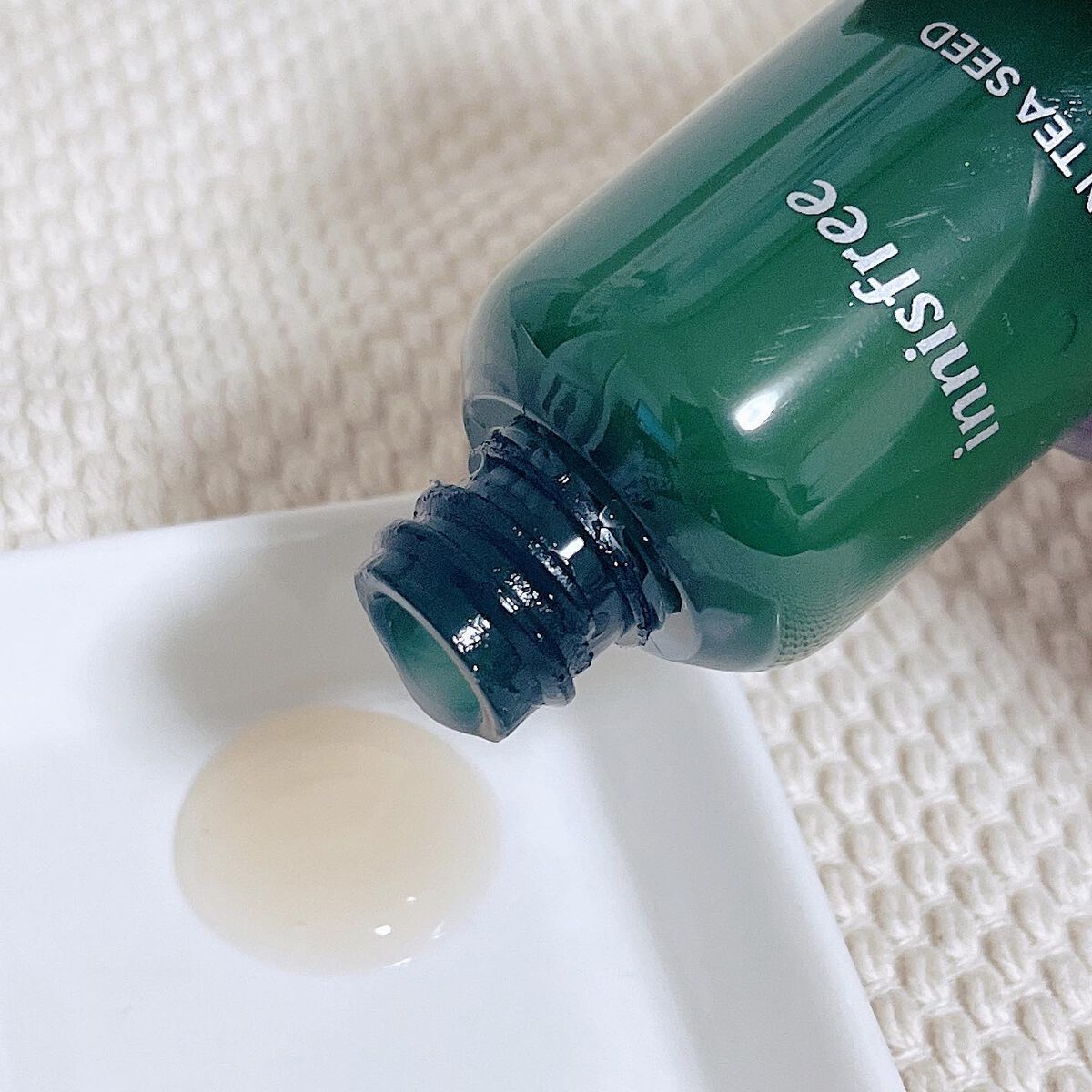 グリーンティーシード セラム N/innisfree/美容液を使ったクチコミ(2枚目)