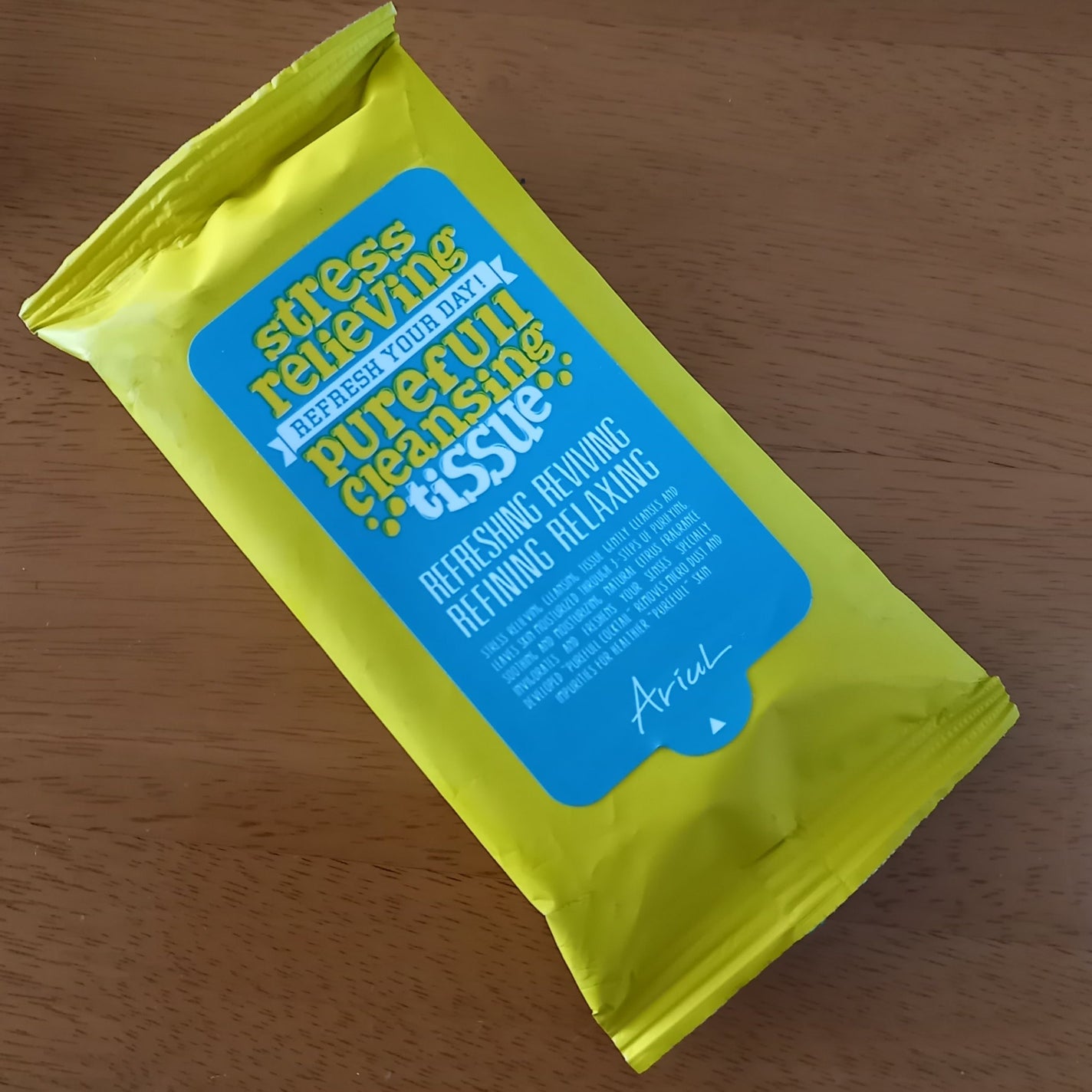 ストレスリリービングピュアフルクレンジングティッシュ/Ariul/クレンジングシートを使ったクチコミ(1枚目)