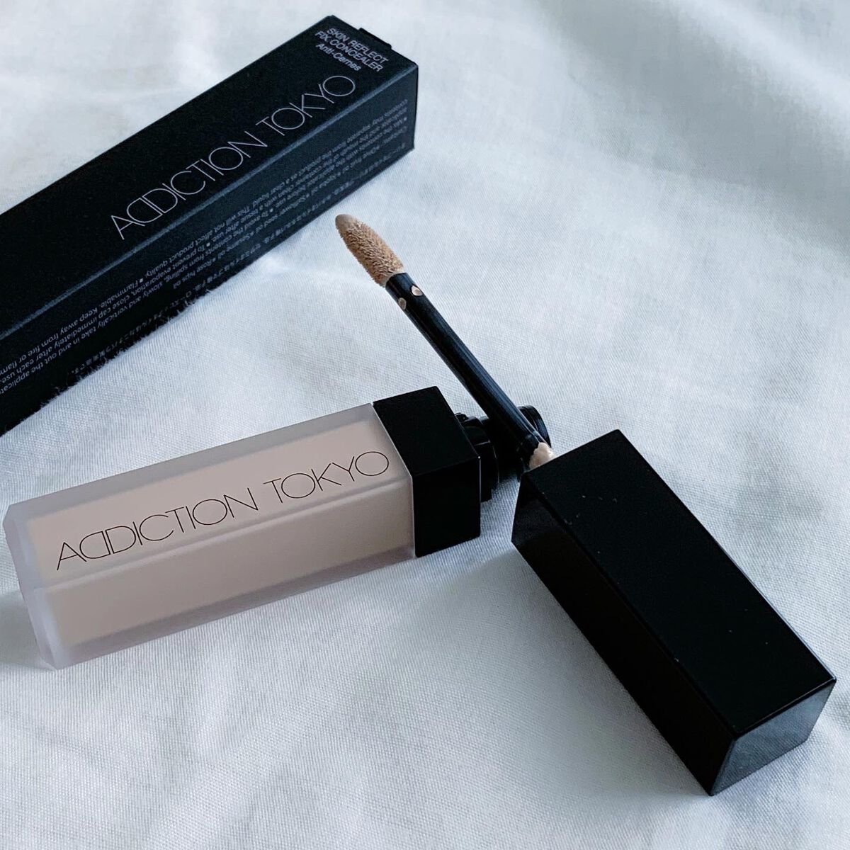 アディクション スキンリフレクト フィックス コンシーラー 002 Fair Ivory/ADDICTION/リキッドコンシーラーを使ったクチコミ（1枚目）