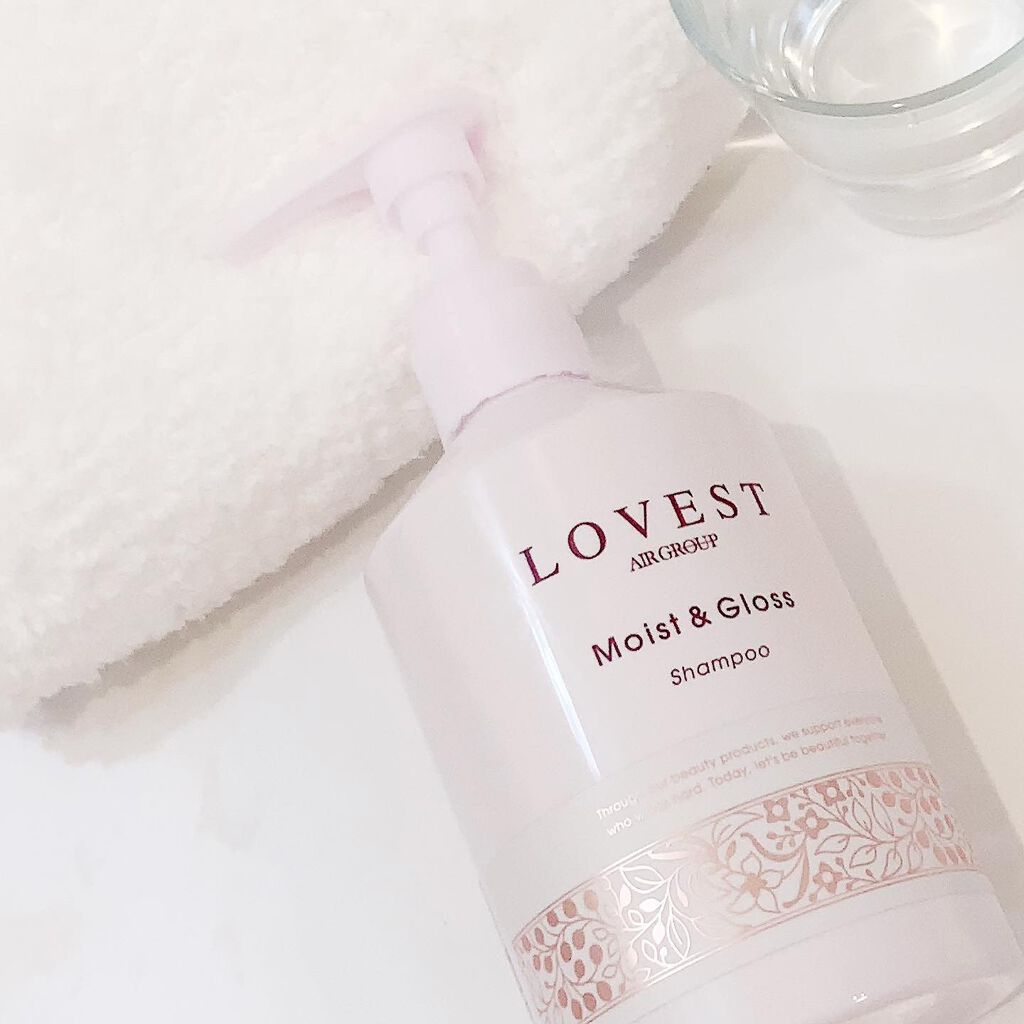 モイストアンドグロス シャンプー／トリートメント/LOVEST by air Salon Quality Hair Care/市販シャンプーを使ったクチコミ（3枚目）