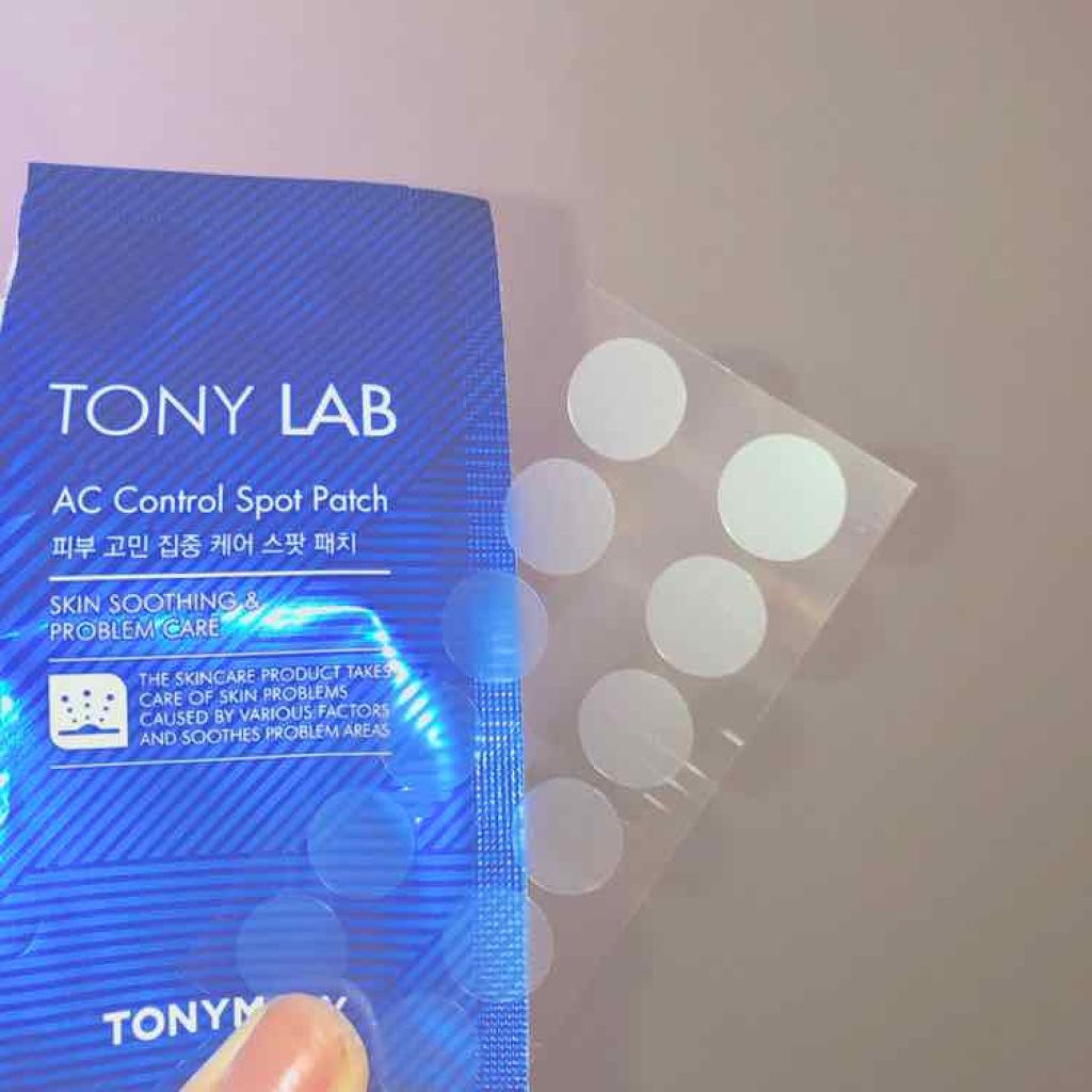 トニーラボ ACコントロール スポット パッチ/TONYMOLY/にきびパッチを使ったクチコミ(3枚目)