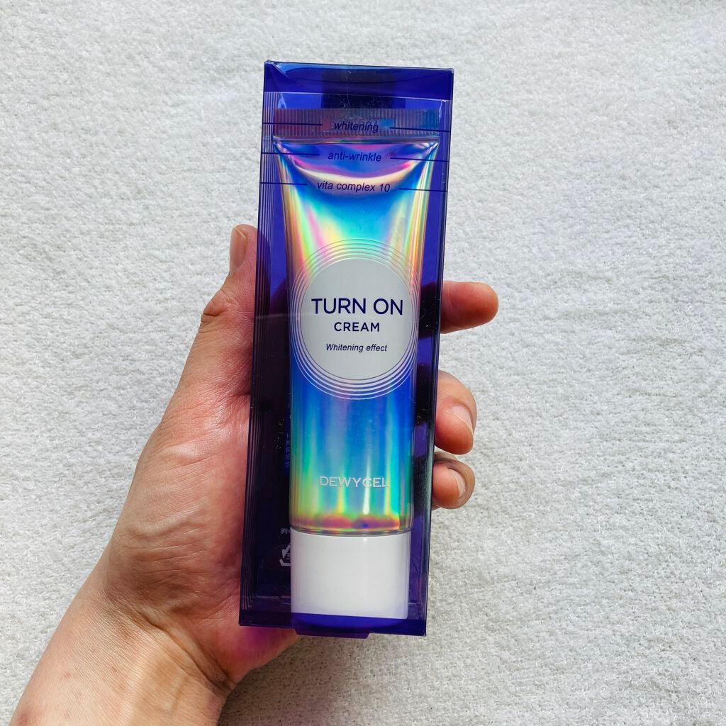 デュイセル ターンオンクリーム/DEWYCEL/フェイスクリームを使ったクチコミ(2枚目)