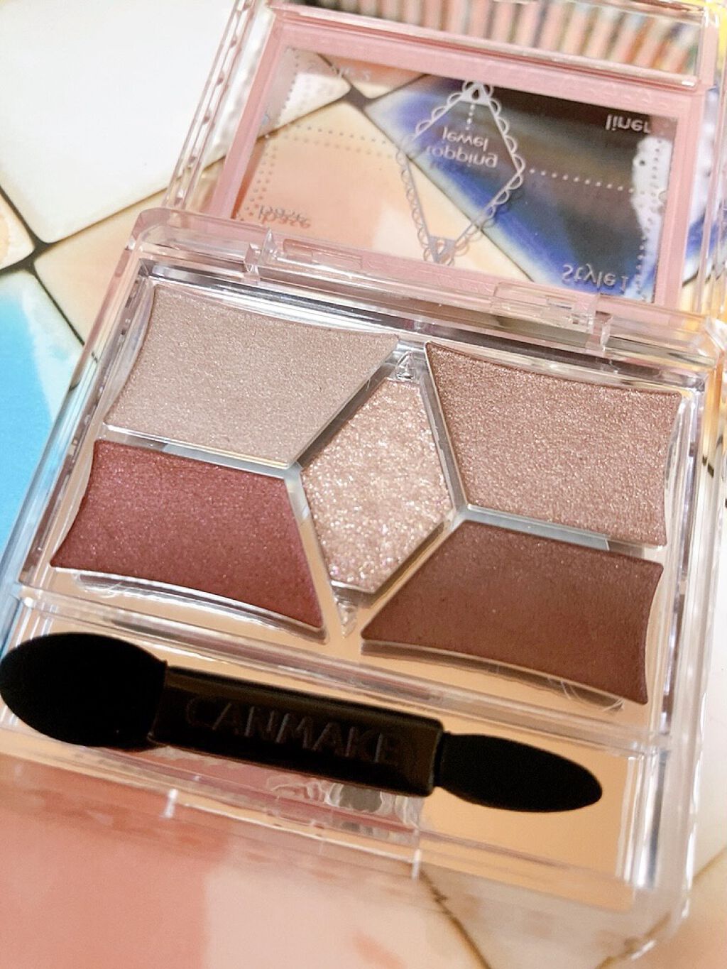 パーフェクトスタイリストアイズ/キャンメイク/アイシャドウパレットを使ったクチコミ(2枚目)