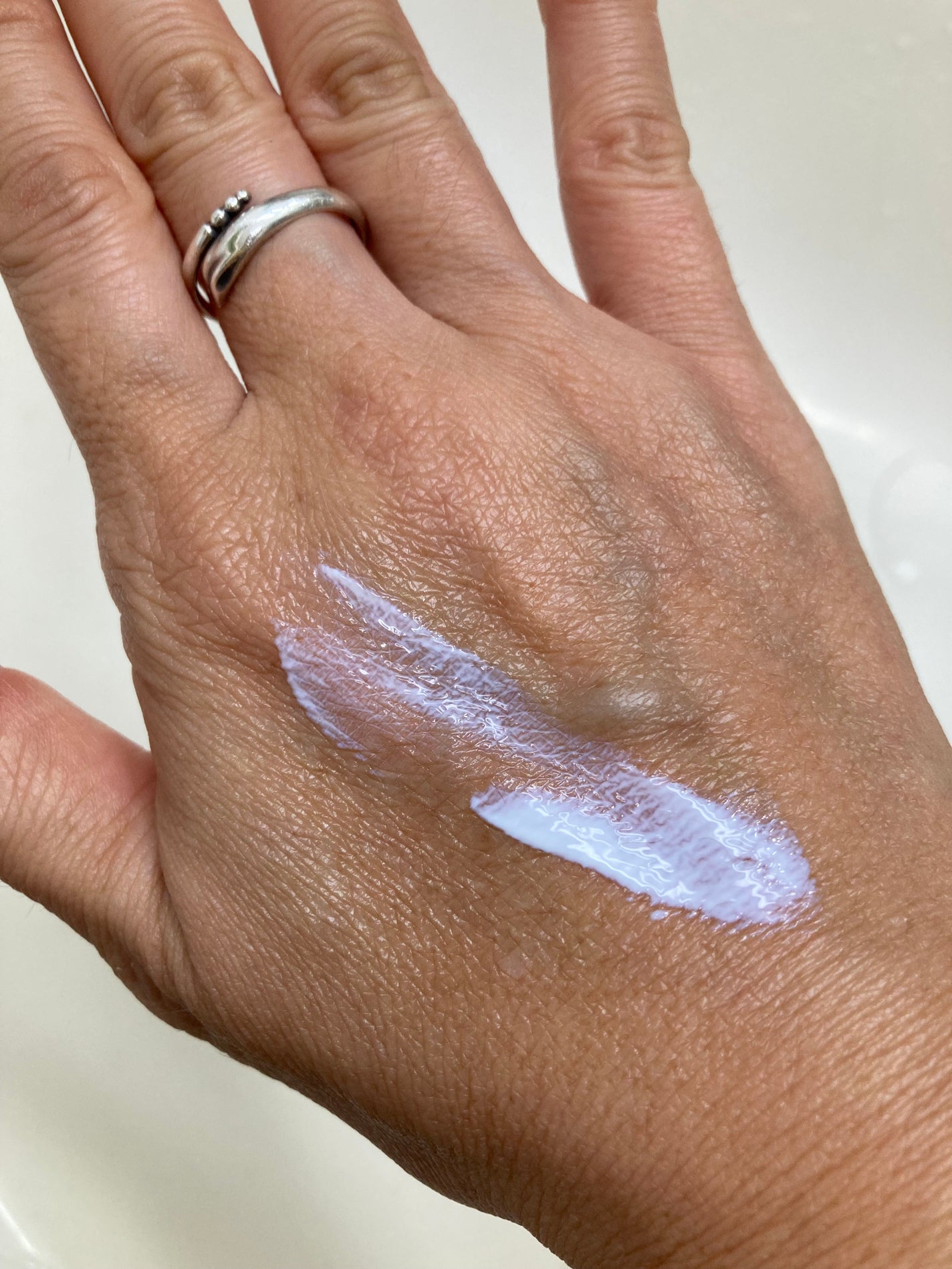 リソウ リペア パーフェクトUVクリーム/リソウコーポレーション/日焼け止めクリームを使ったクチコミ(2枚目)