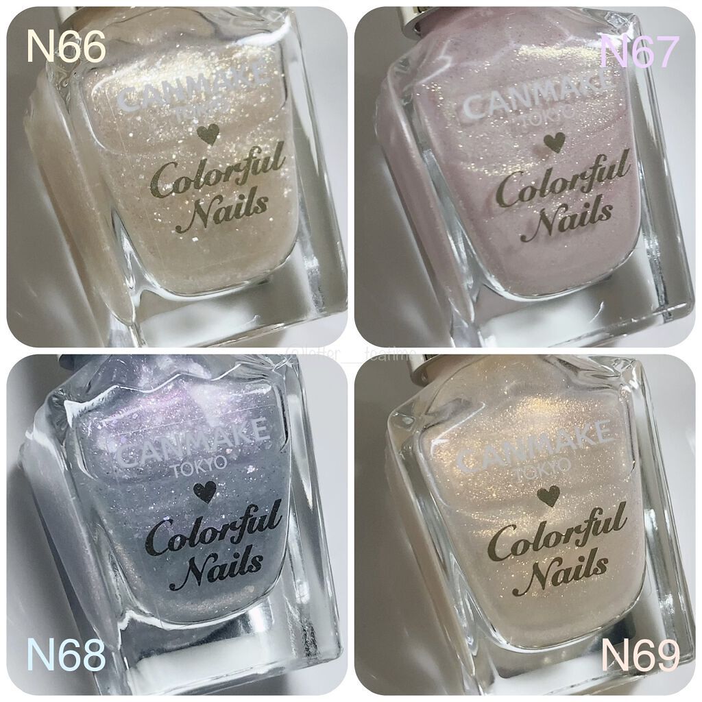 カラフルネイルズ/キャンメイク/マニキュアを使ったクチコミ（2枚目）