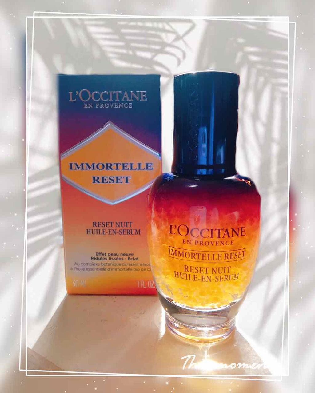 イモーテル オーバーナイトリセットセラム/L'OCCITANE/美容液を使ったクチコミ(1枚目)
