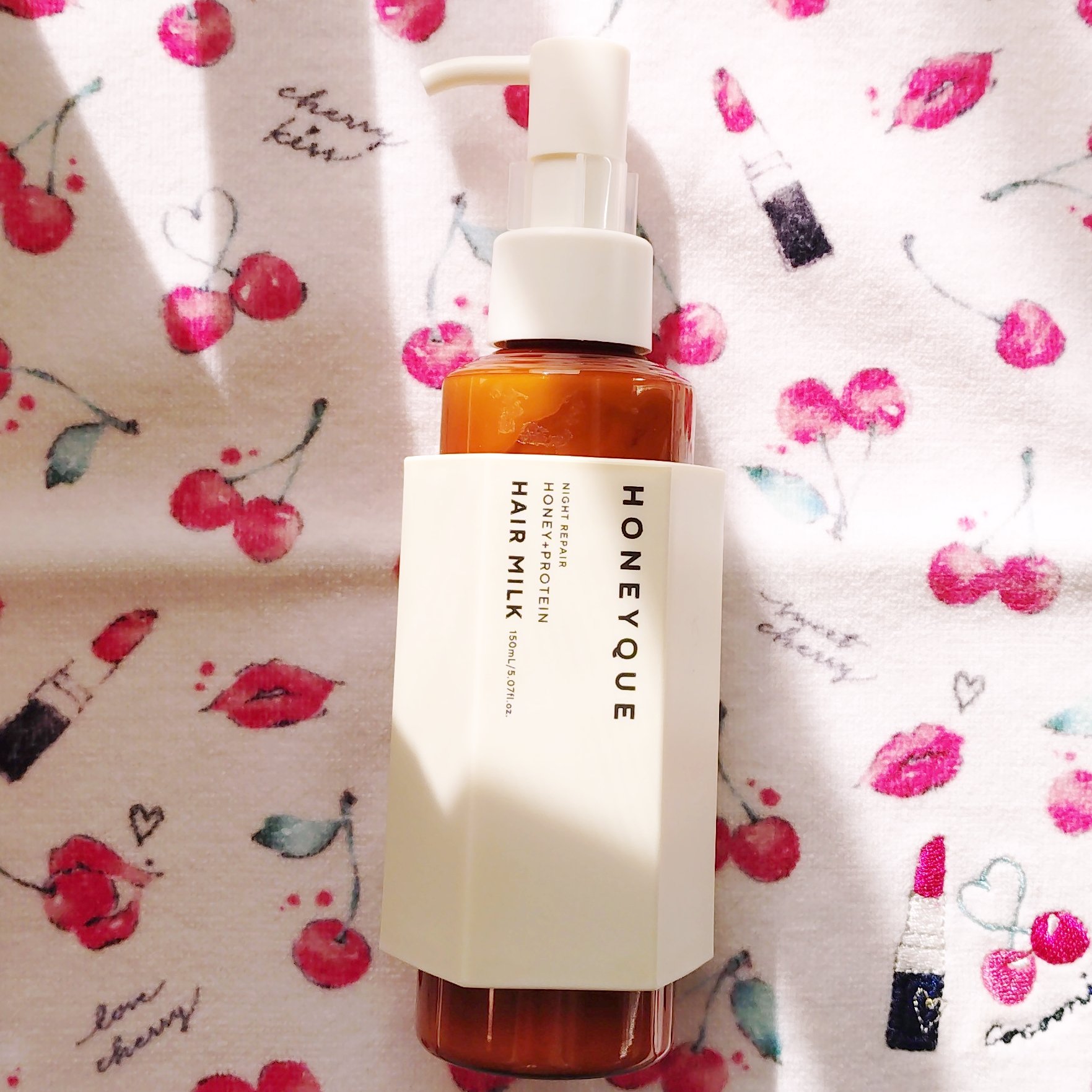 ナイトリペア 2WAY ヘアミルク モイスト/ハニーク/ヘアミルクを使ったクチコミ（1枚目）