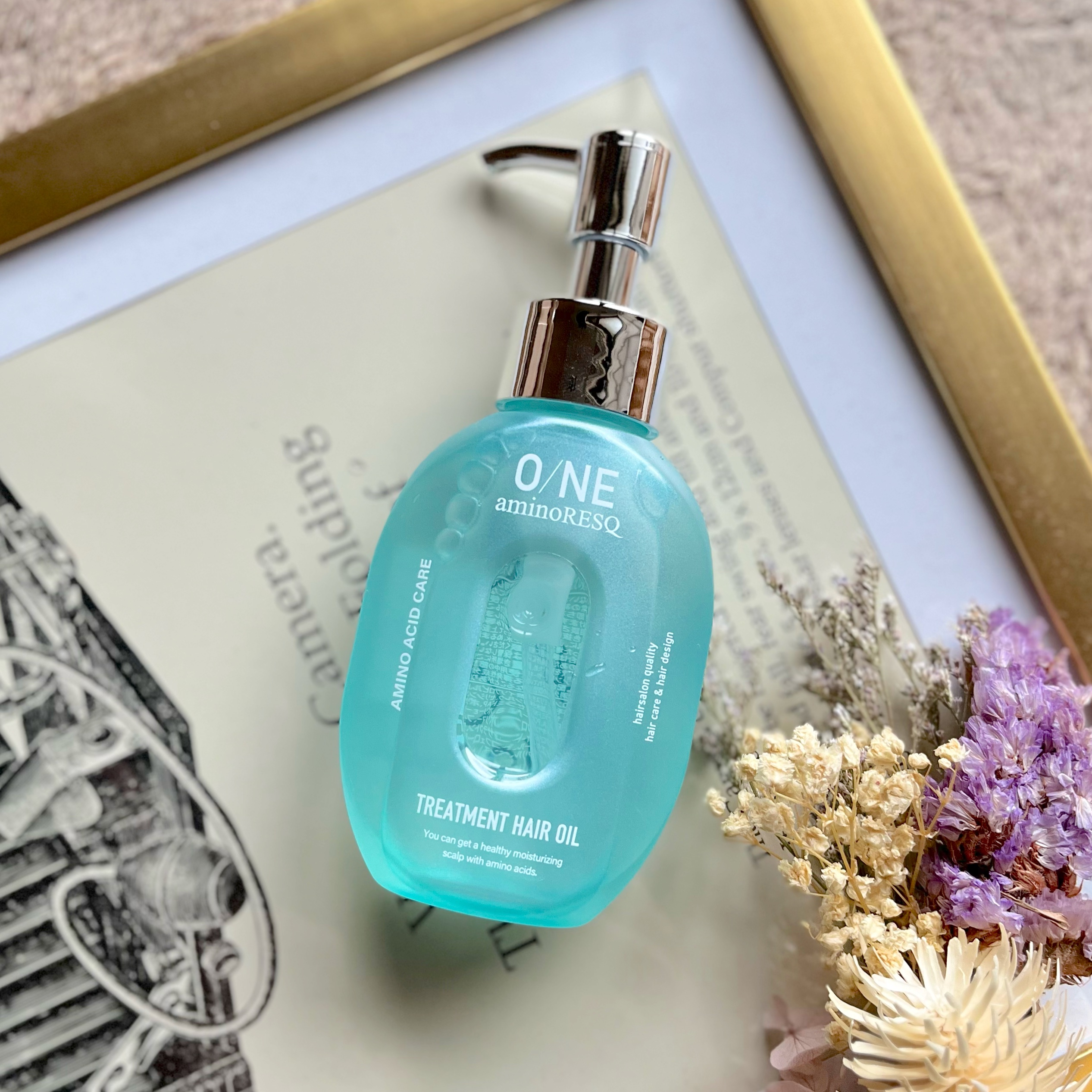 ワン アミノレスキュー トリートメントヘアオイル/アミノレスキュー/ヘアオイルを使ったクチコミ（1枚目）