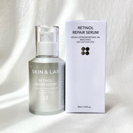 ヴィーガンリポソームレチノールセラム/SKIN&LAB/美容液を使ったクチコミ(5枚目)