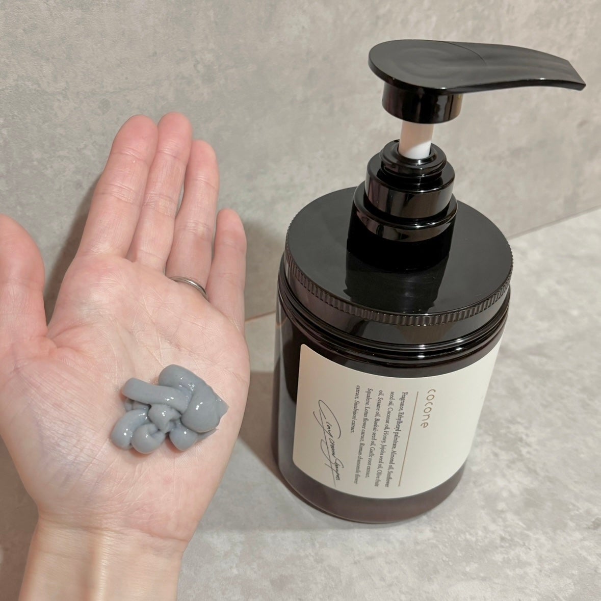 クレイクリームシャンプー(モイスト)/cocone/市販シャンプーを使ったクチコミ(1枚目)