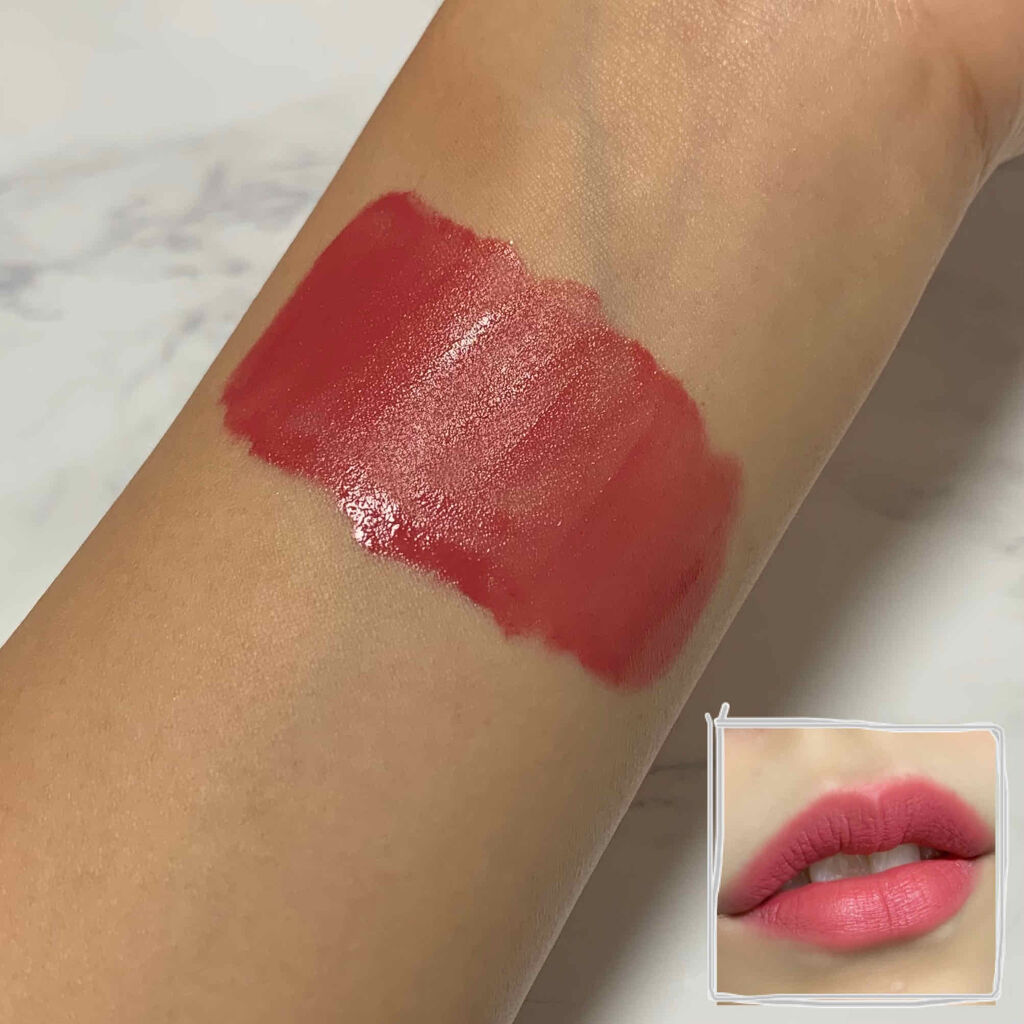 センシュアルパウダーマットリキッド/HERA/口紅を使ったクチコミ（2枚目）