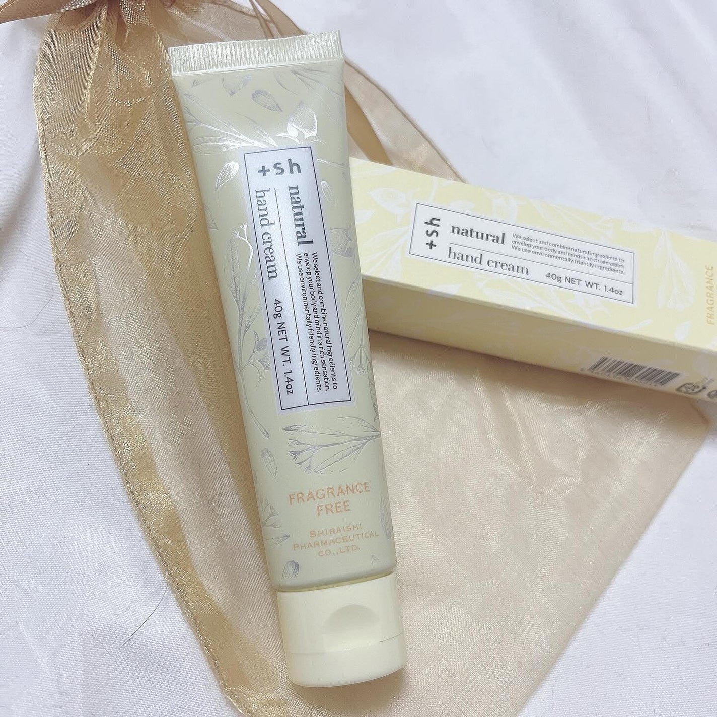 +shナチュラルハンドクリーム/+sh/ハンドクリームを使ったクチコミ(1枚目)