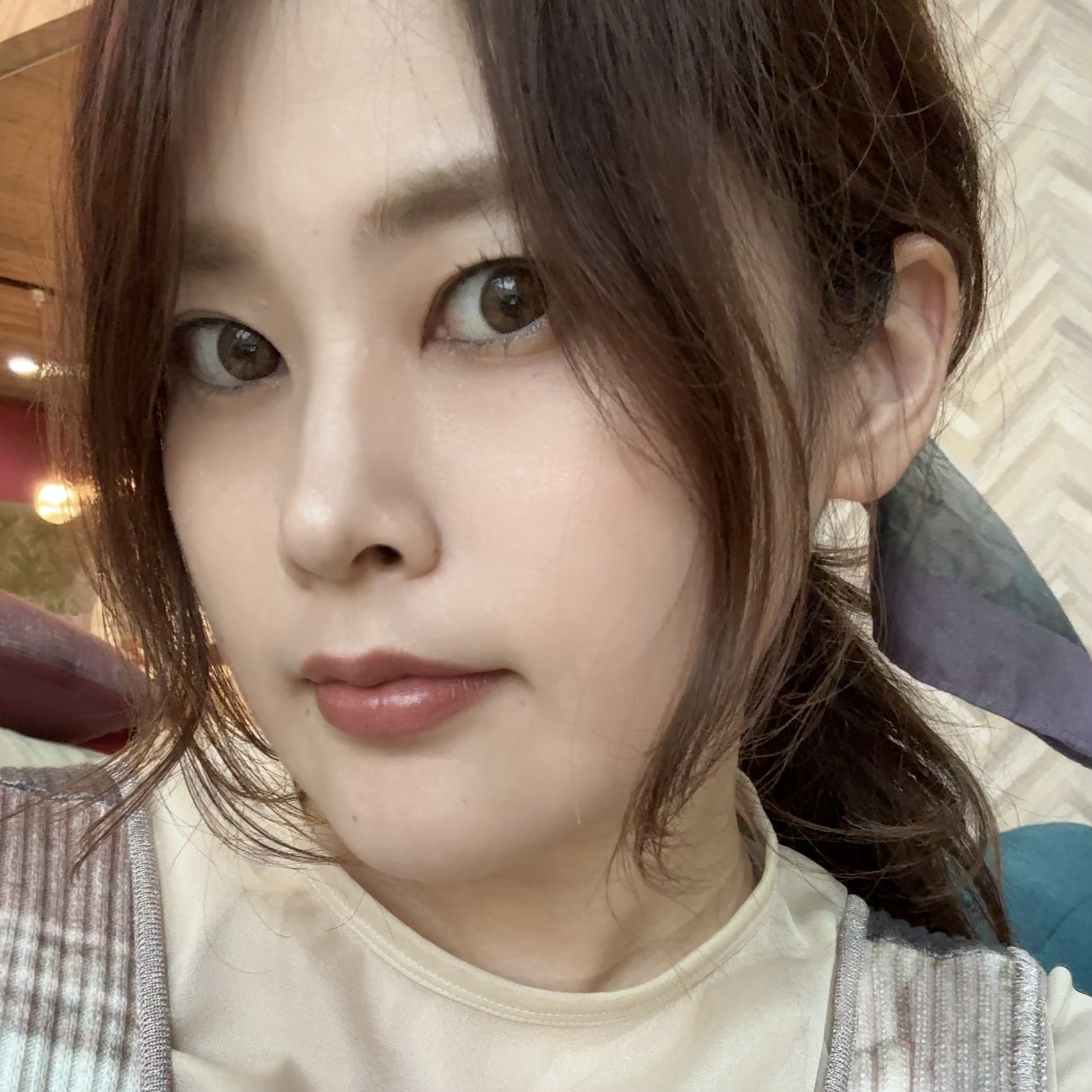 JILL Sanctuary waffle/グラムレンズ/カラーコンタクトレンズを使ったクチコミ（3枚目）