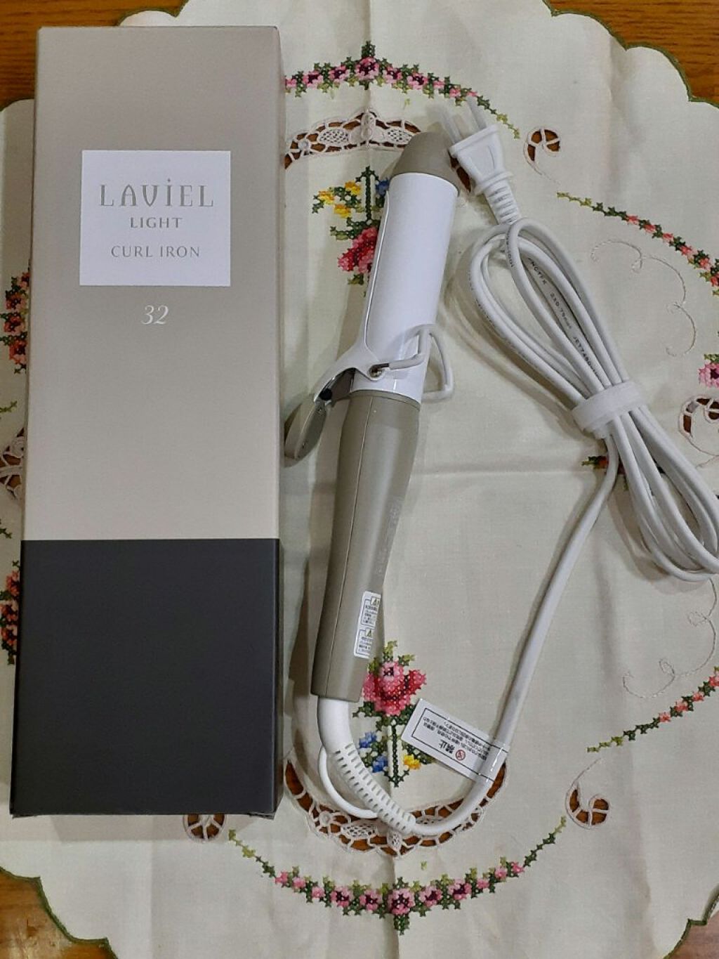 LIGHT カールアイロン 32mm/LAVIEL/カールアイロンを使ったクチコミ（1枚目）