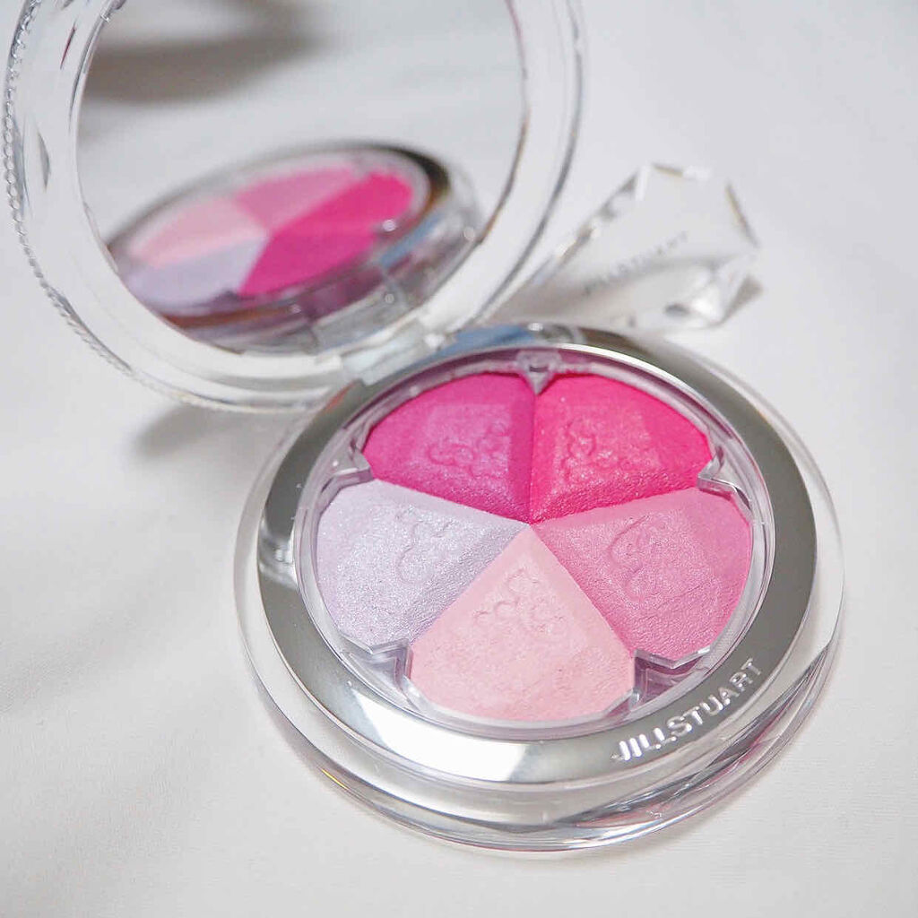 ジルスチュアート ブルーム ミックスブラッシュ コンパクト 07 lavender rhapsody/JILL STUART/パウダーチークを使ったクチコミ（1枚目）