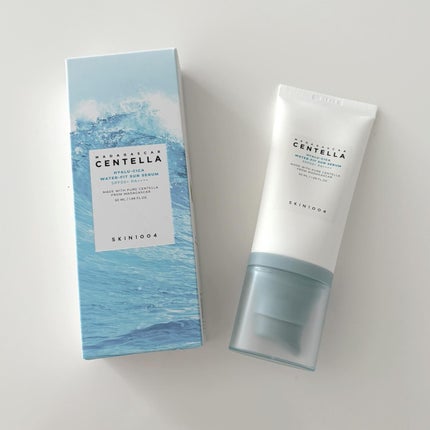 ヒアルーシカ ウォーターフィット サンセラム/SKIN1004/日焼け止めローションを使ったクチコミ(1枚目)