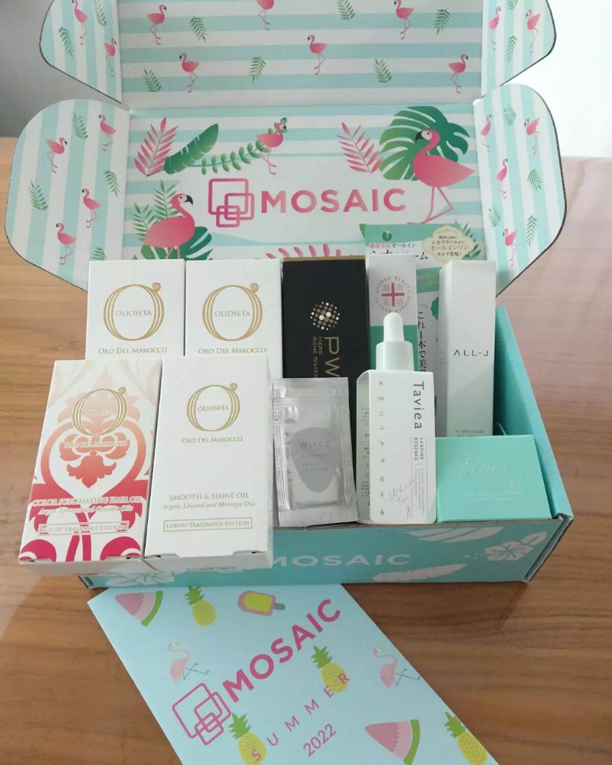 あにゃにゃ♡フォロバ100♡ on LIPS 「MOSAIC夏BOX🍉✨@mosaic.japan自分でカスタ..」(2枚目)