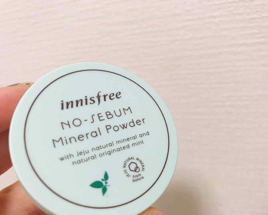 ノーセバム ミネラルパウダー/innisfree/ルースパウダーを使ったクチコミ(1枚目)