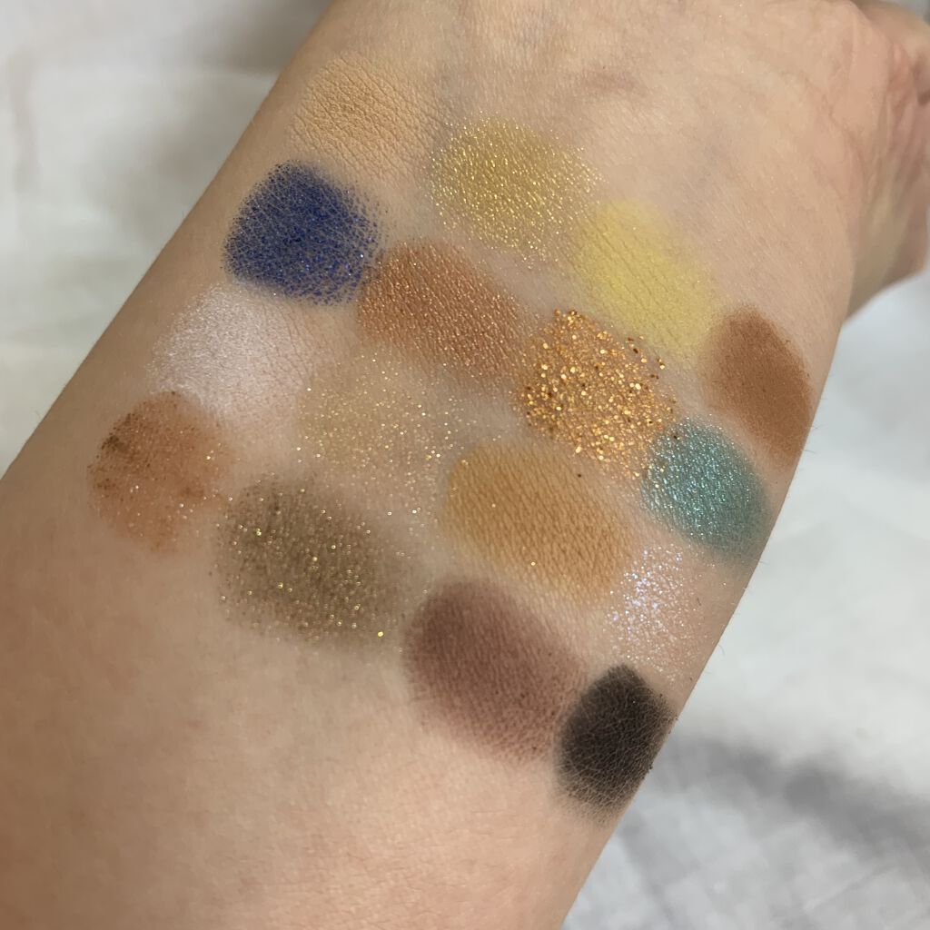 大英博物館 エジプトシリーズ アイシャドウパレット/ZEESEA/アイシャドウパレットを使ったクチコミ（3枚目）