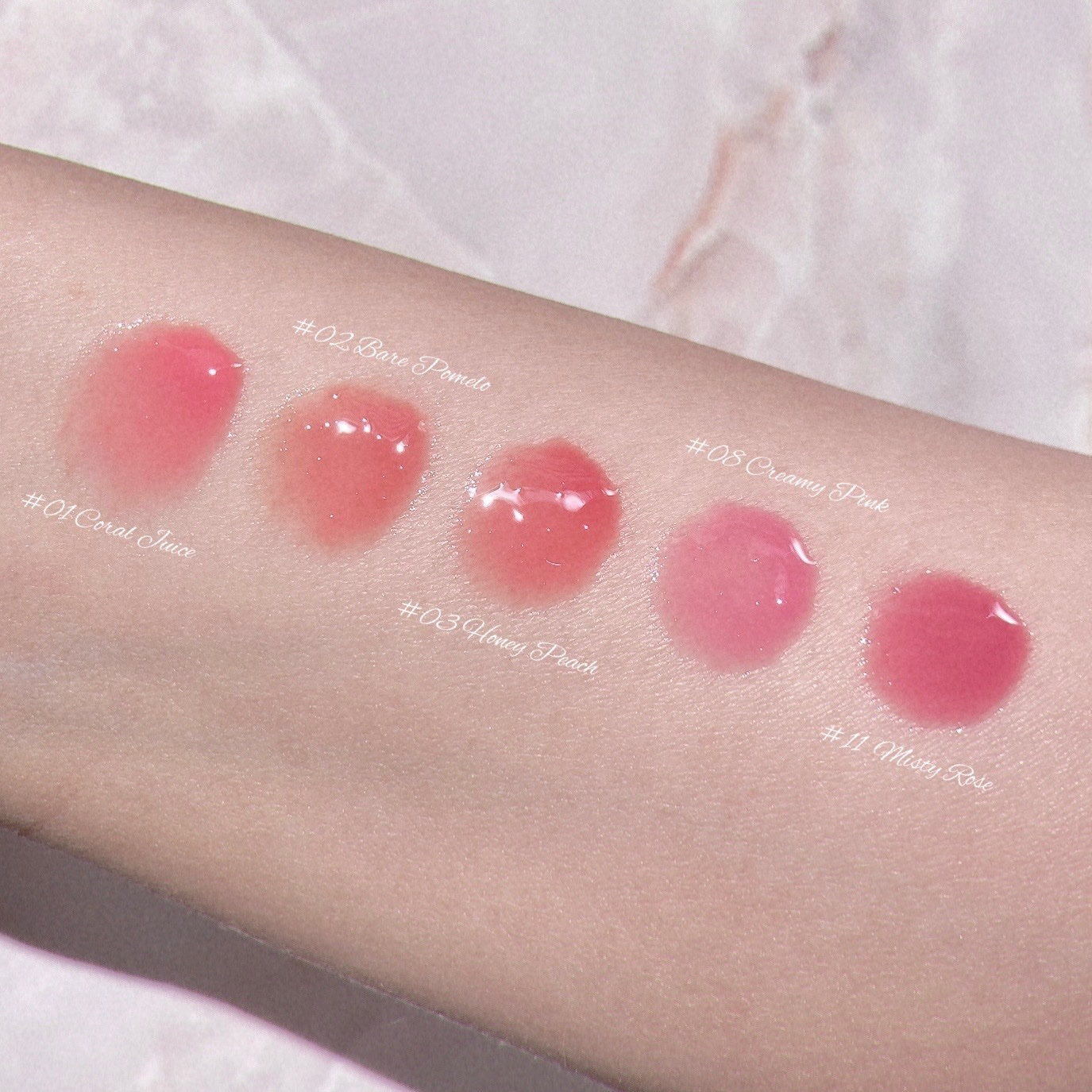 ピンク系リップグロス クリスタルキャップ 67594-25-