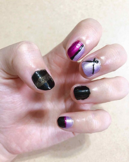 サンリオネイル/DAISO/マニキュアを使ったクチコミ(2枚目)