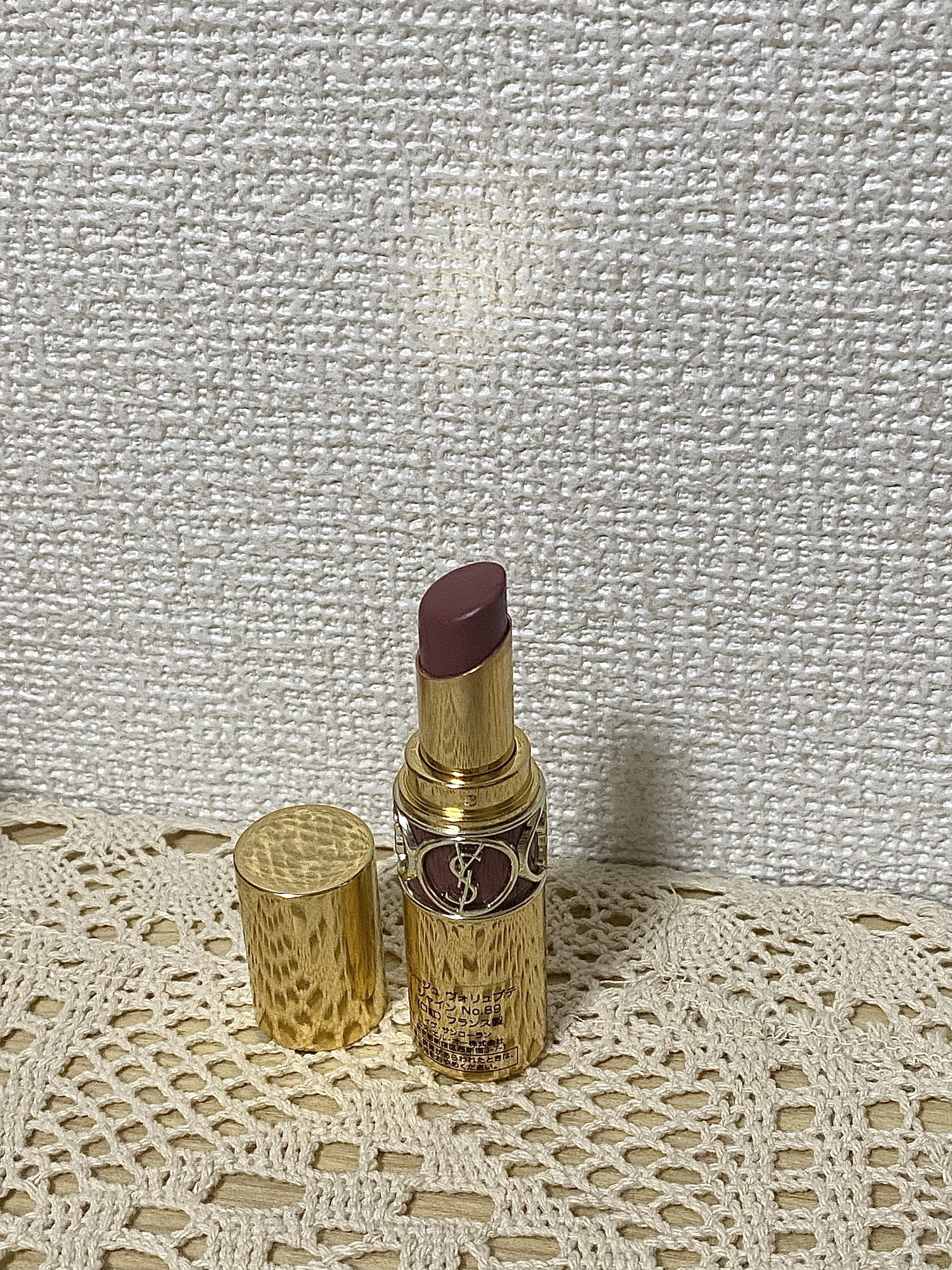 ルージュ ヴォリュプテ シャイン/YVES SAINT LAURENT BEAUTE/口紅を使ったクチコミ（3枚目）