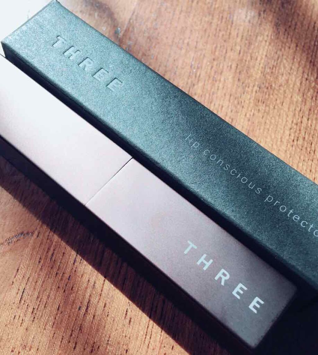 リップコンシャス プロテクター/THREE/リップクリームを使ったクチコミ（1枚目）