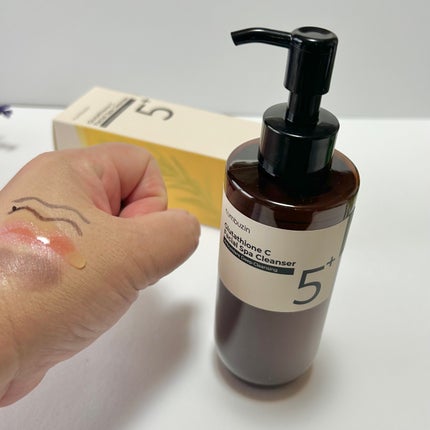 5番 白玉グルタチオンCアロママッサージクレンジング/numbuzin/オイルクレンジングを使ったクチコミ(3枚目)