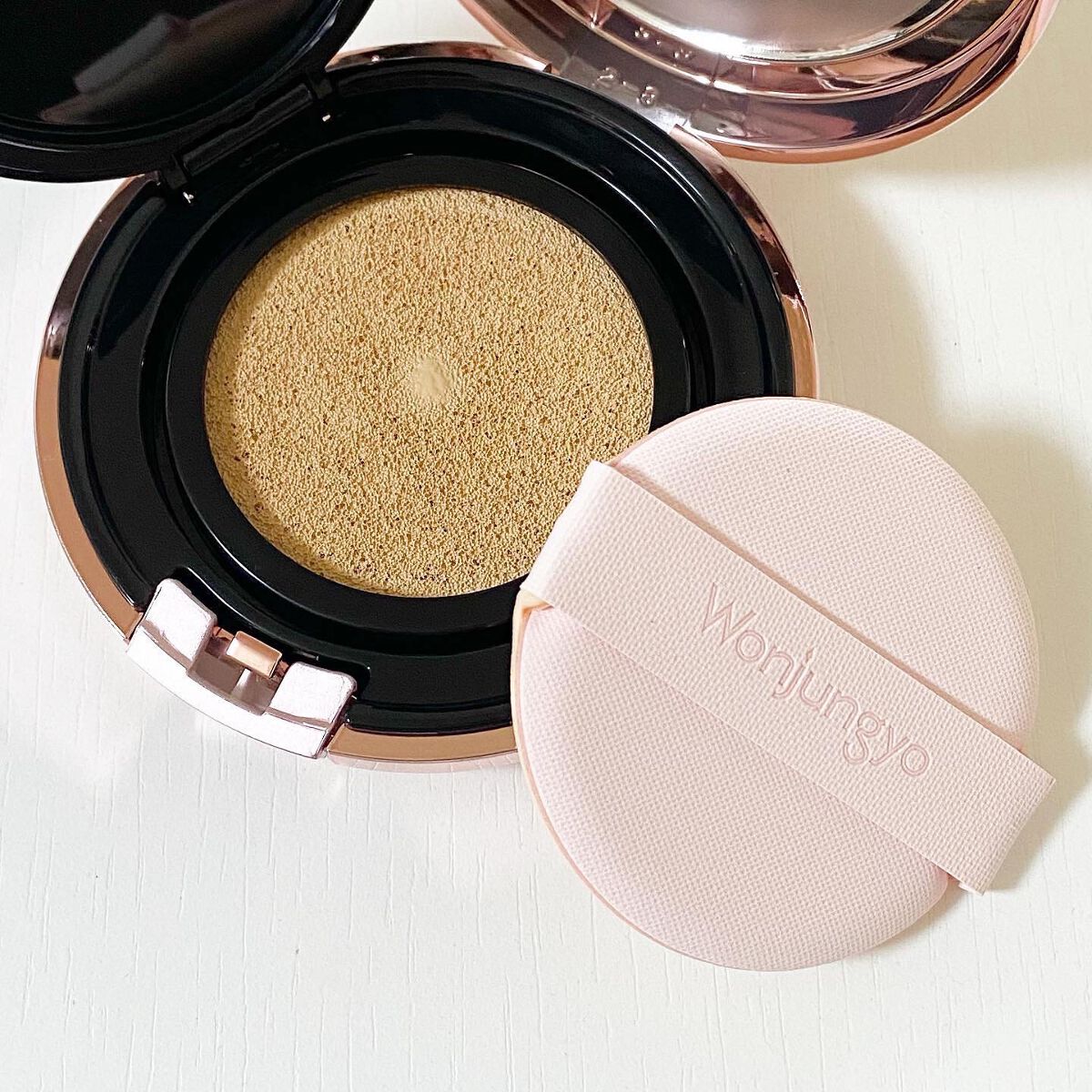 ウォンジョンヨ フィッティングクッション グロウ/Wonjungyo/クッションファンデーションを使ったクチコミ(2枚目)