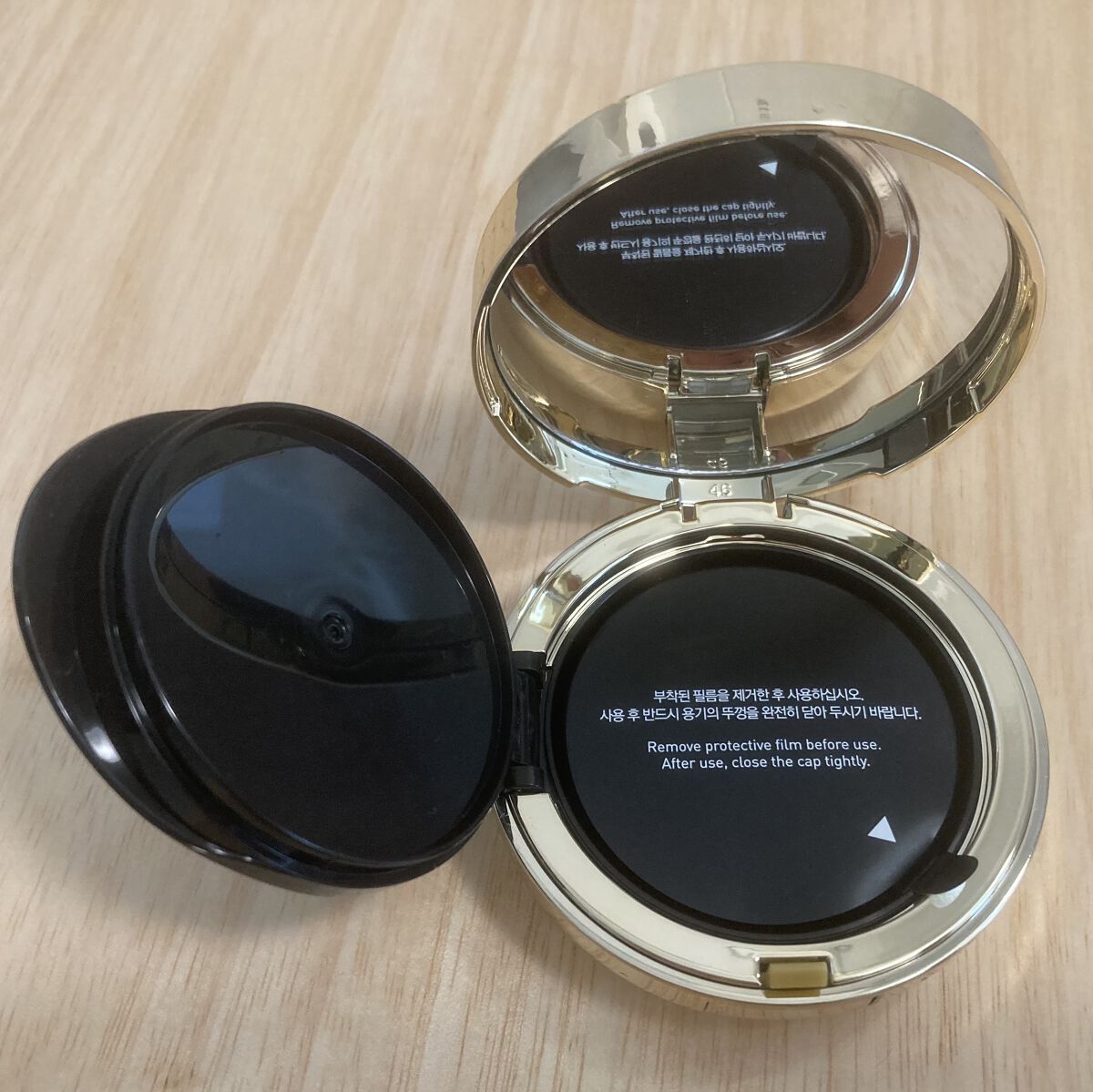 プロポリスアンプルインクッション #21ライトベージュ/CNP Laboratory/クッションファンデーションを使ったクチコミ（3枚目）