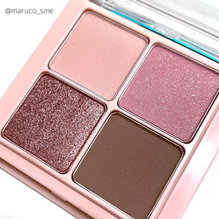 フォーリング イン アイシャドウ パレット/Peach C/アイシャドウパレットを使ったクチコミ(3枚目)