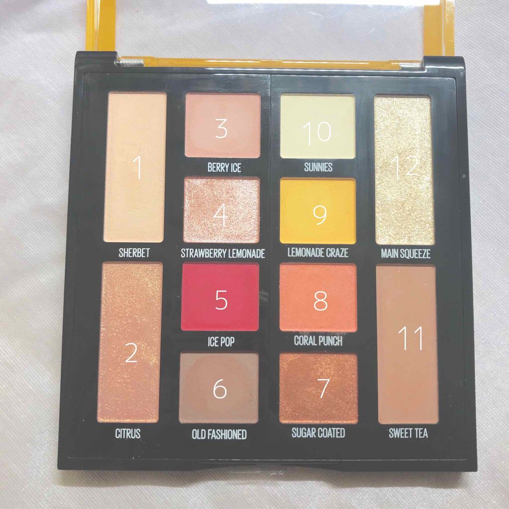レモネードクレイズ/MAYBELLINE NEW YORK/アイシャドウパレットを使ったクチコミ(2枚目)
