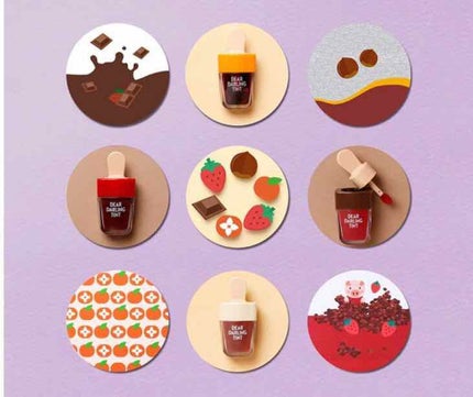 ディアダーリン ウォータージェルティント (アイスティント)/ETUDE/口紅を使ったクチコミ(1枚目)