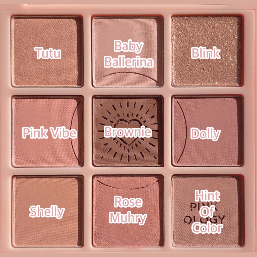 マイフェイブムードアイパレット 9カラー/HOLIKA HOLIKA/アイシャドウパレットを使ったクチコミ(3枚目)